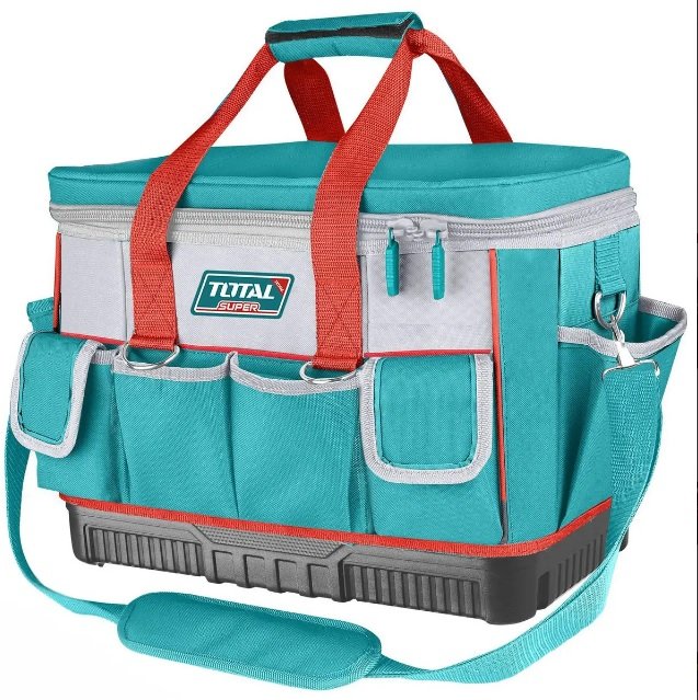 BOLSO TELA P/HERRAMIENTAS 25BOLS 16 TOTAL THT561625